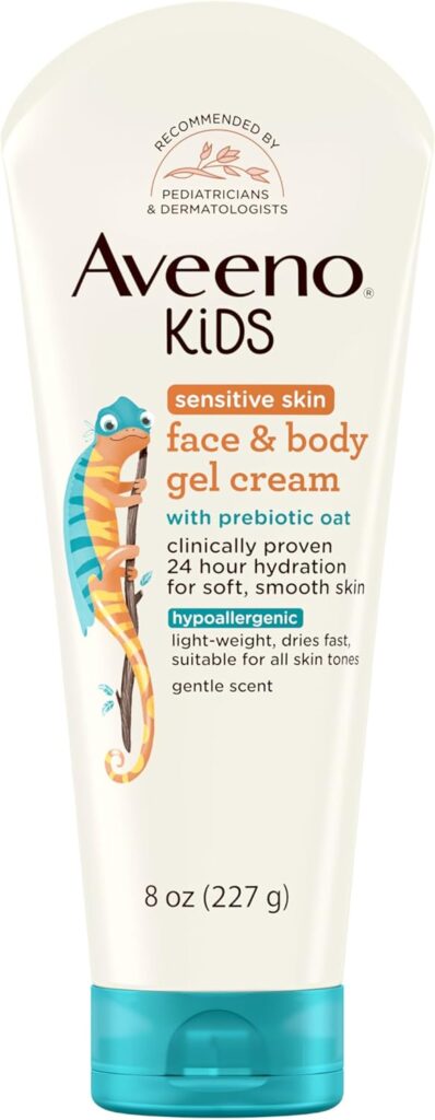 Aveeno Kids Sensitive Skin Face & Body Gel Cream Review