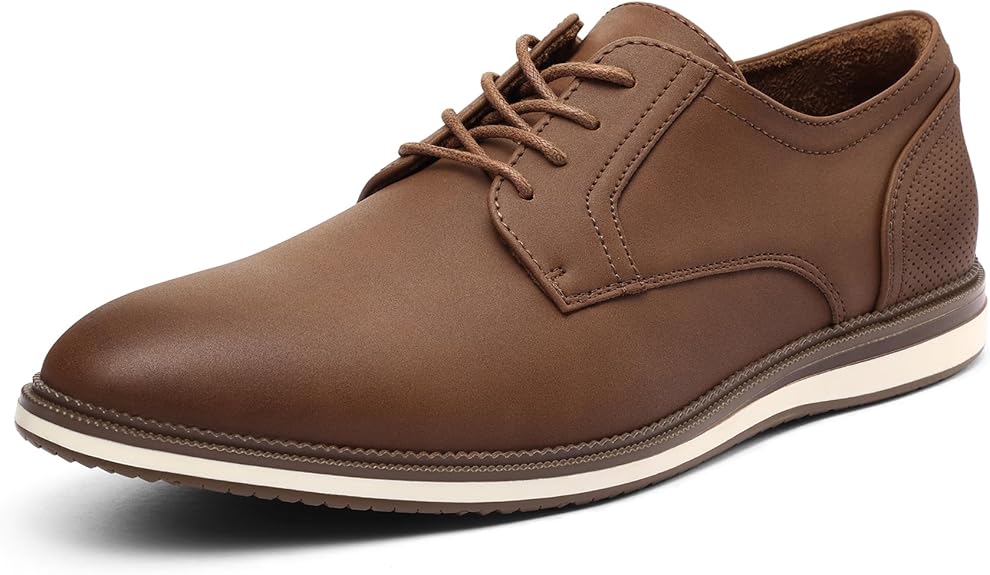 Men's Casual Oxfords Dress Shoes for Men Comfortable Business Formal Sneakers