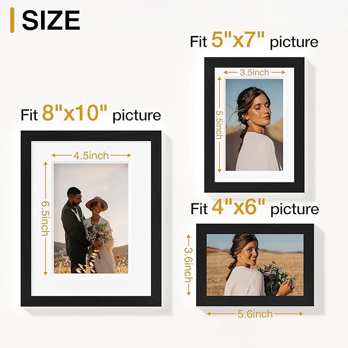 Vittanly 10 Pack Picture Frames